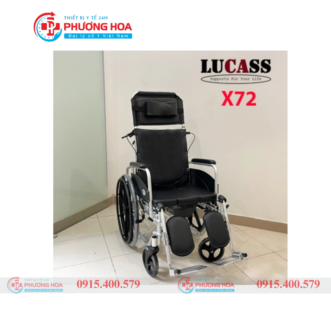 Xe lăn đa năng Lucass X72
